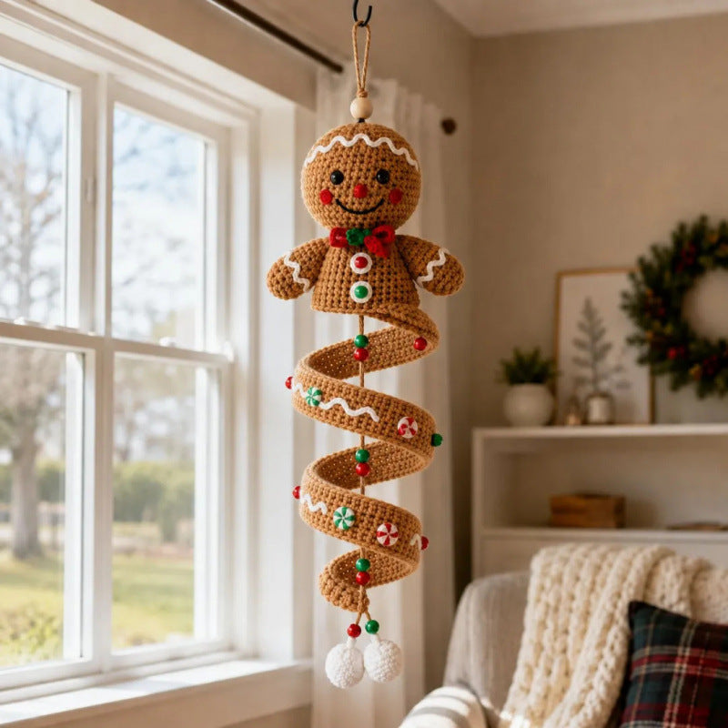 Kom i gang med å hekle din spiralsnømann nå!