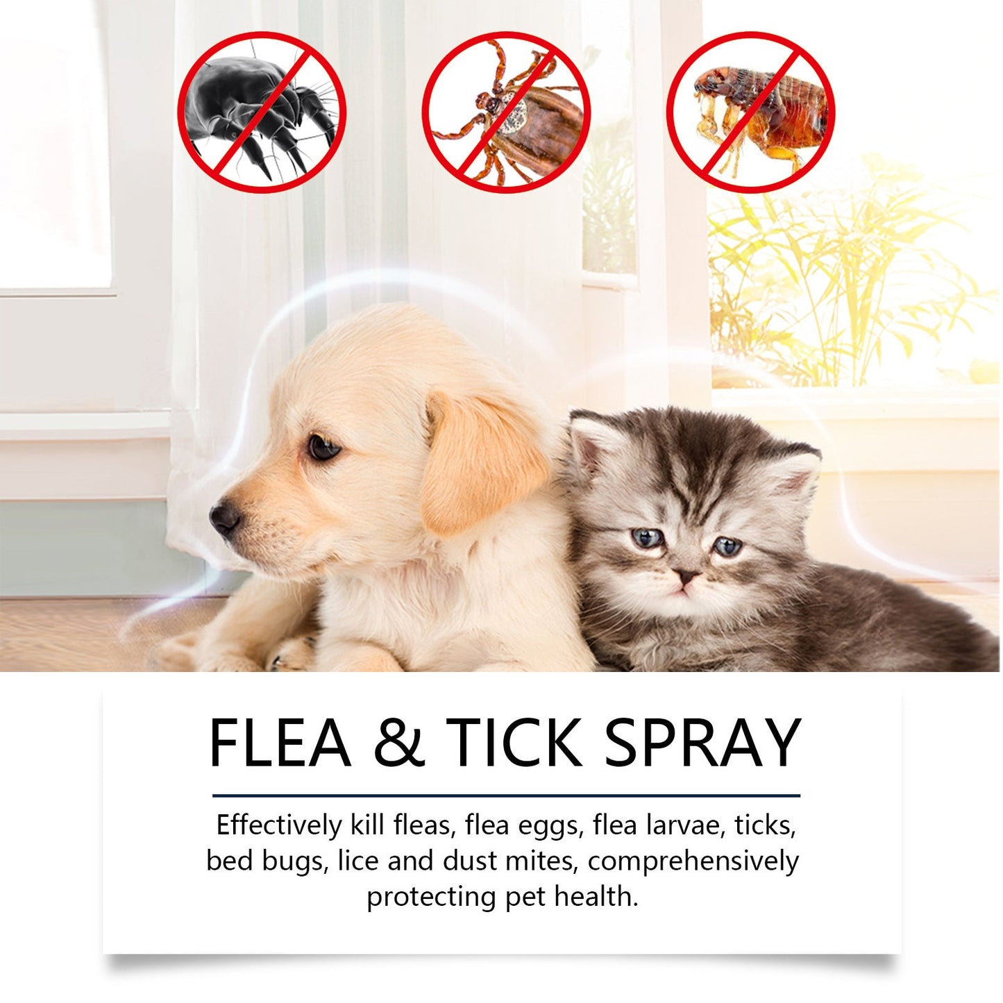 Naturlig loppe- og flåttspray 🐱🐶