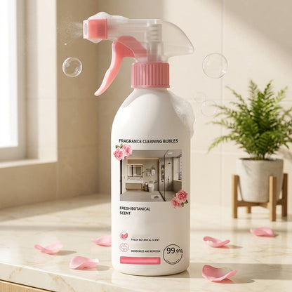 Multifunksjonell baderomsspray
