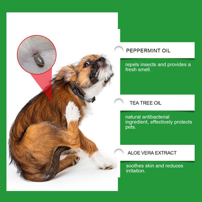 Naturlig loppe- og flåttspray 🐱🐶