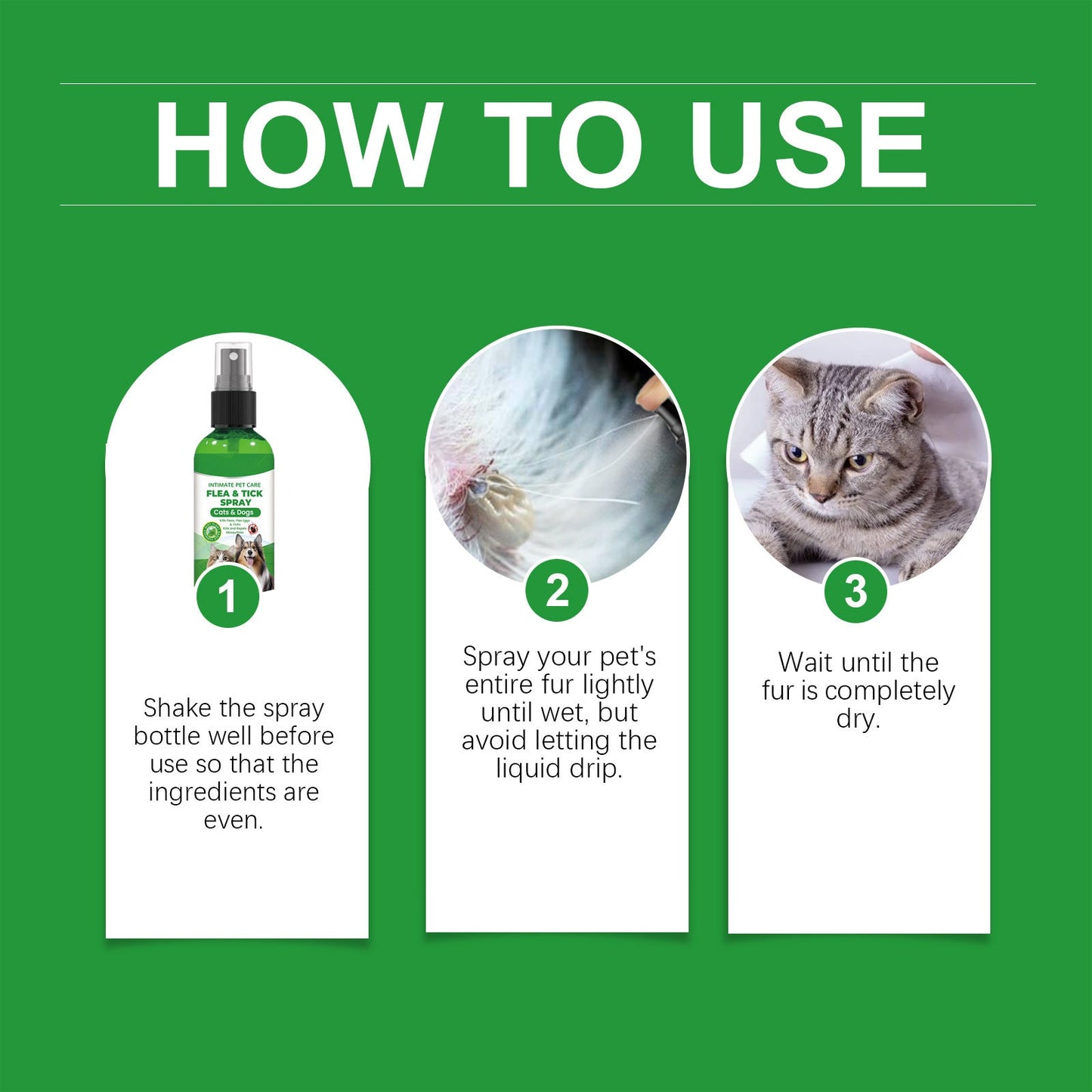 Naturlig loppe- og flåttspray 🐱🐶