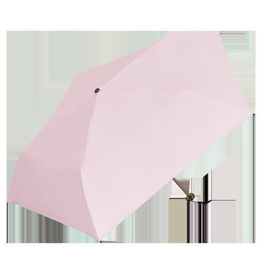 Ultralett karbonfiberparaply – UV-beskyttelse (svart belegg), sol- og regnbeskyttelse ☂️