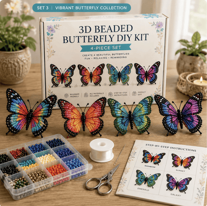 🦋 Perler og håndverk: Sommerfugl
