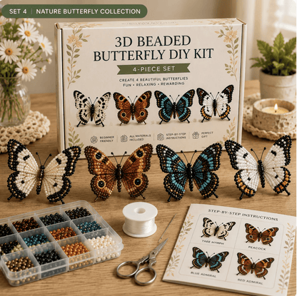 🦋 Perler og håndverk: Sommerfugl