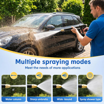 🏆 Høytrykksspyler / Høytrykksmunnstykke 💦 Ergonomisk håndtak • Trykkdyse – Kraftig bilvask🚗 og hagevanning🌻 Enkel å bruke! 👍