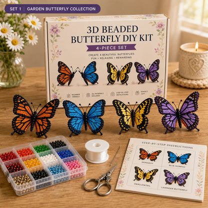 🦋 Perler og håndverk: Sommerfugl