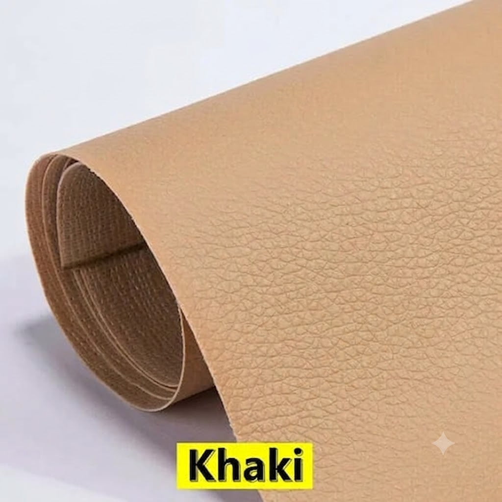 🛋️ Selvklebende reparasjonssett for skinn