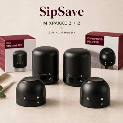SipSave – Vin- og champagnestopper