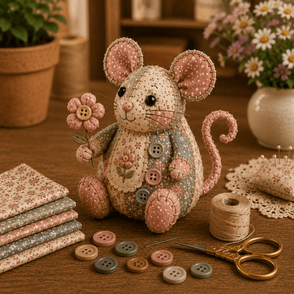 Retro mus DIY-sett 🐭