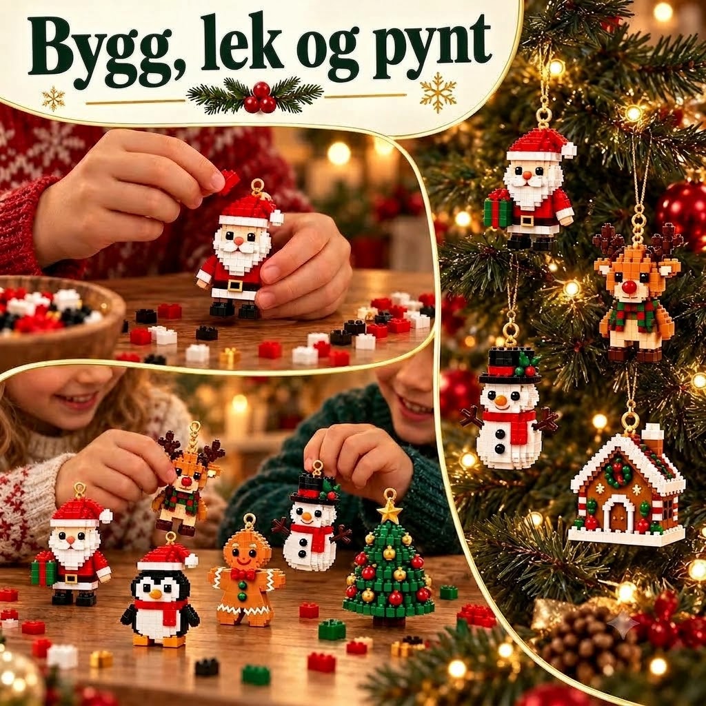 Julebygg – Bygg en ny julefigur hver dag frem til julaften