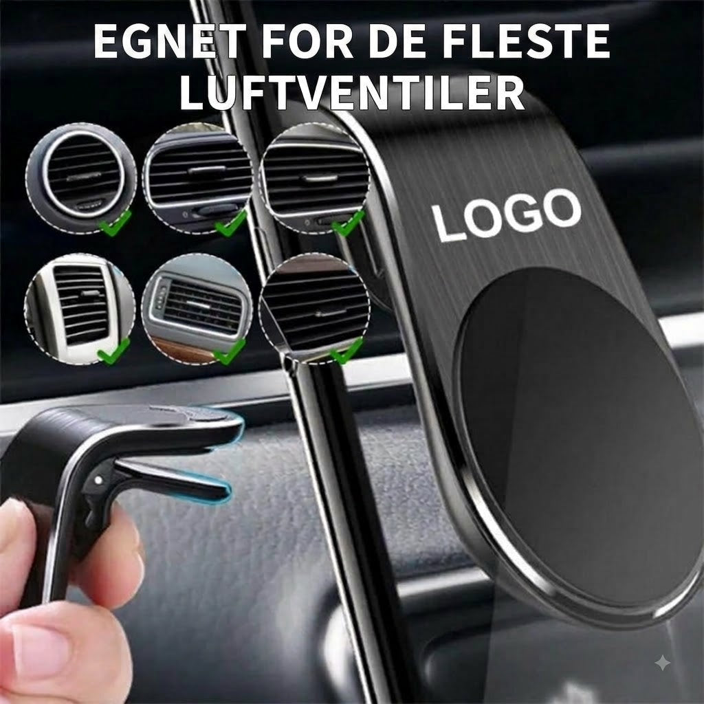 MagSafe mobilholder med logo / Magnetisk mobilholder med logo