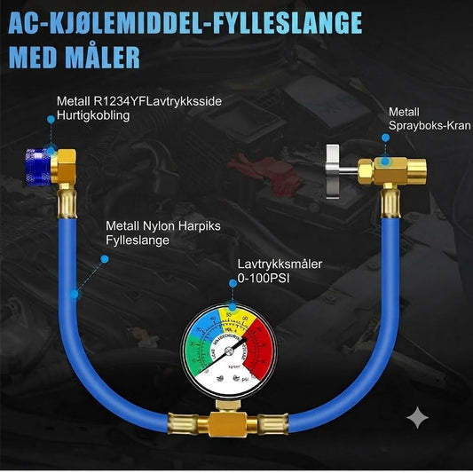 Påfyllingsslange for kjølevæske / Påfyllingsslange for kjølemiddel