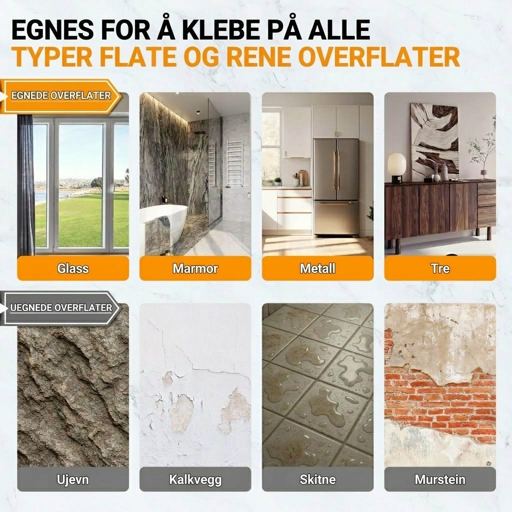 Kraftig selvklebende borrelås (1 sett med 20 stk.)