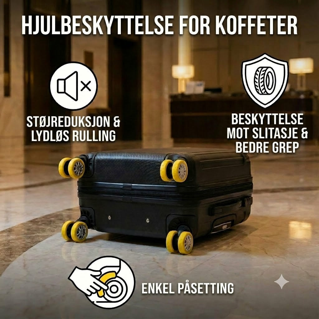 Hjulbeskytter til koffert