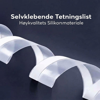 5 m tetningslist for dører – Effektiv beskyttelse mot støv, insekter og støy