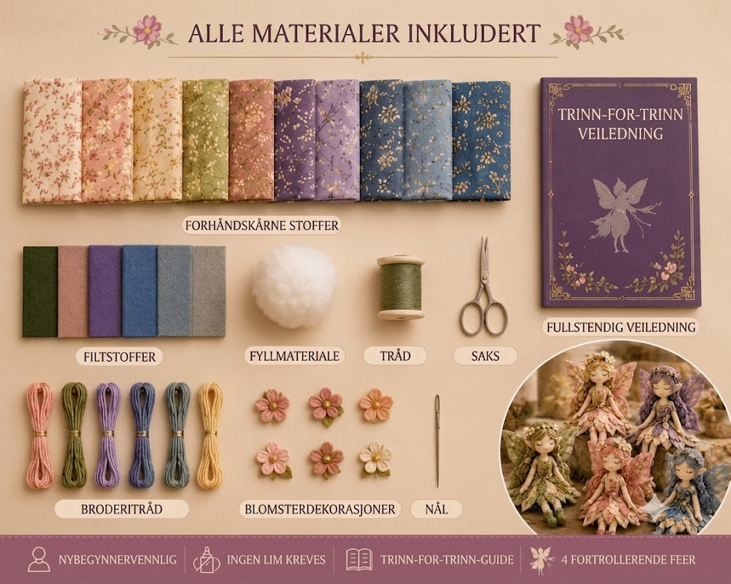 Magisk fe DIY-sett 🧚‍♀️