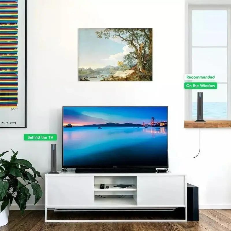 4K/1080P Innendørs HD TV-antenne