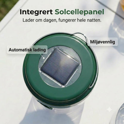 Solcelledrevet hengende vepsefelle og fluefanger
