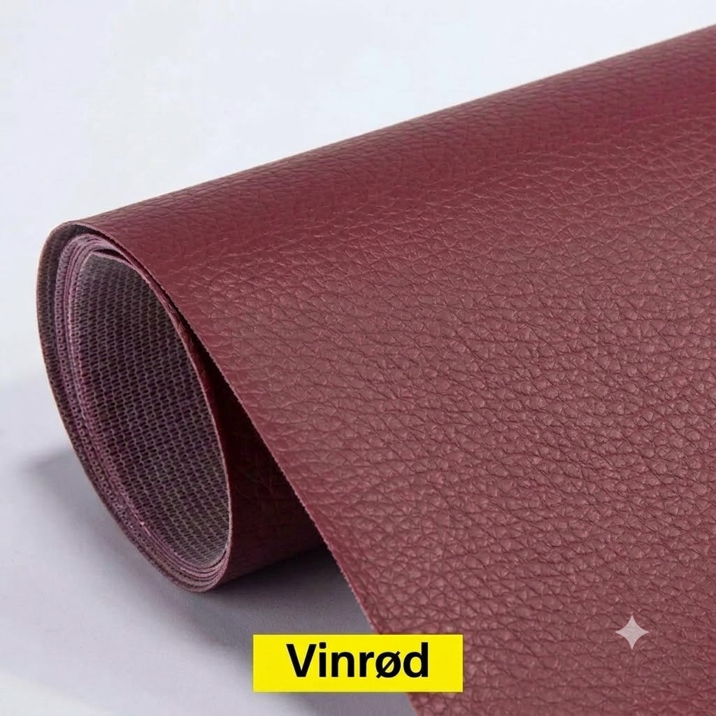 🛋️ Selvklebende reparasjonssett for skinn