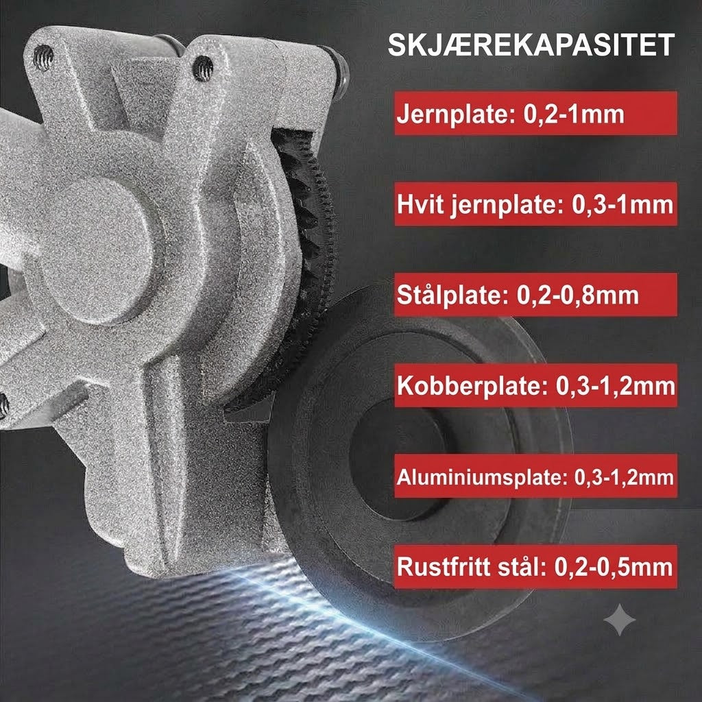 Tilbehør for plateskjæring til boremaskin – Elektrisk metallsaks og plateskjærer