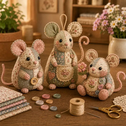 Retro mus DIY-sett 🐭