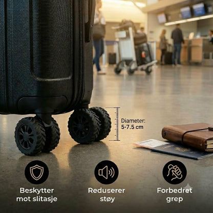 Hjulbeskytter til koffert