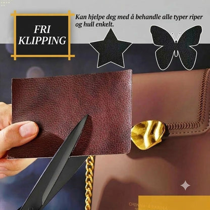 🛋️ Selvklebende reparasjonssett for skinn