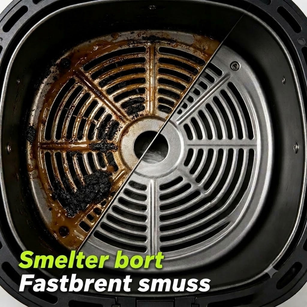 2-i-1 Airfryer-rengjøringsmiddel og avfettingsspray