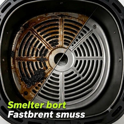2-i-1 Airfryer-rengjøringsmiddel og avfettingsspray
