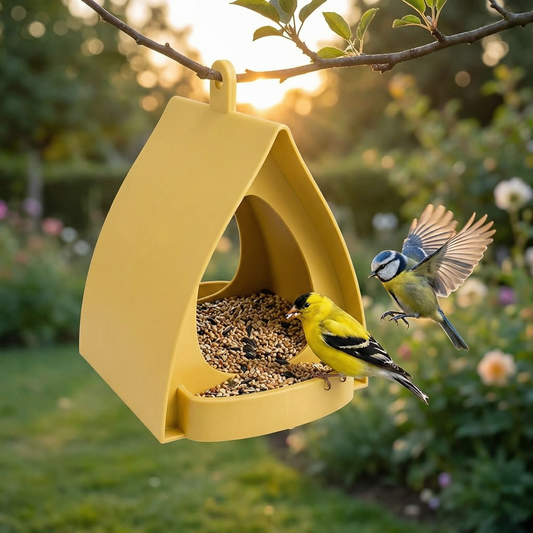 Hengende fuglemater – Stor kapasitet, ideell for hager og balkonger