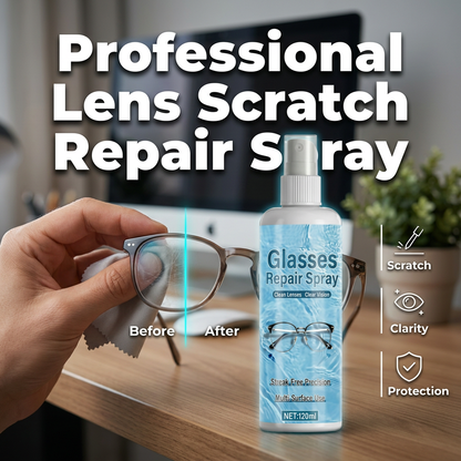 🔥 50 % rabatt akkurat nå! 🎁 Profesjonell reparasjons- og rengjøringsspray for brilleglass