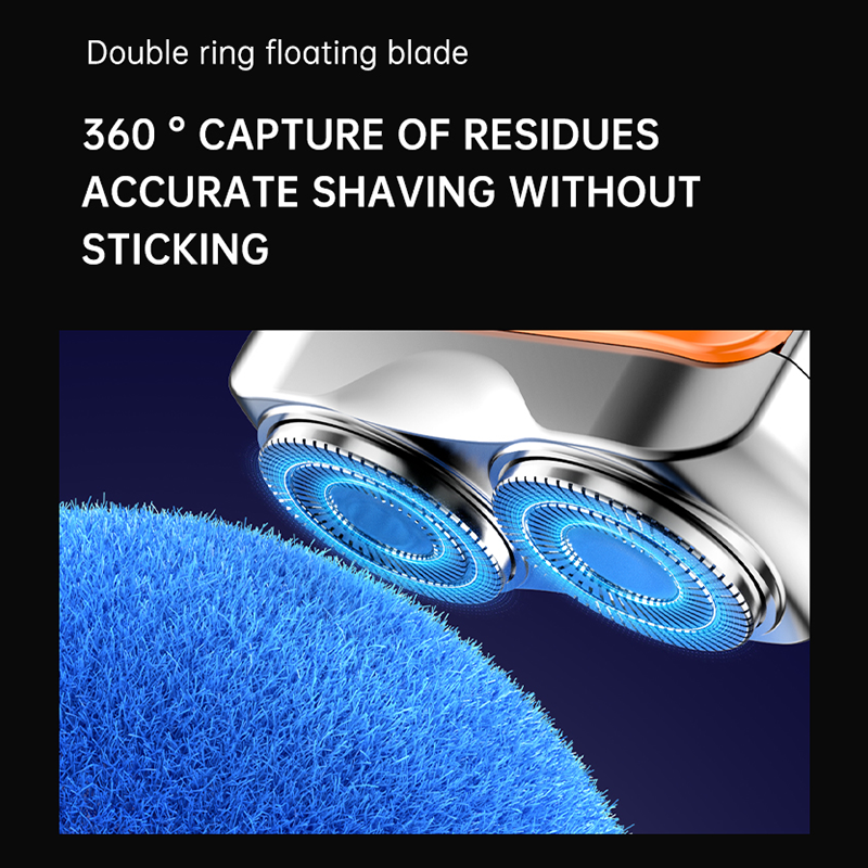 💥 50 % rabatt 🔥 Bærbar mini elektrisk barbermaskin for menn