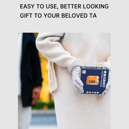 💥 50 % rabatt 🔥 Bærbar mini elektrisk barbermaskin for menn