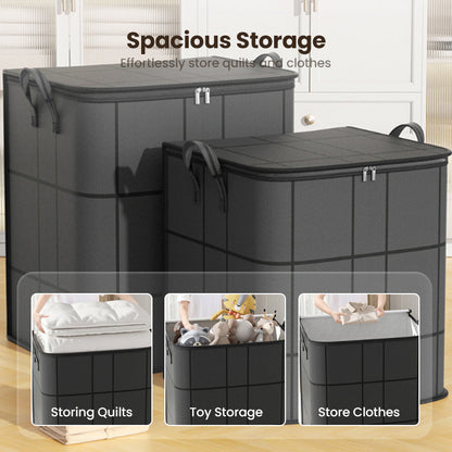 🔥 🔥 Tidsbegrenset tilbud: 50 % rabatt❗️❗️🧺🛏️ Støvtett oppbevaringspose for dyner og sengetøy – Stor kapasitet, slitesterkt ikke-vevd materiale, sammenleggbart design 🌿