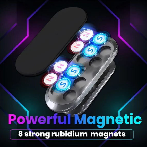 Supersterk magnetisk og fleksibel mobilholder til bil