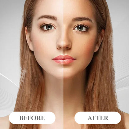Naturlig og lys flytende bronzer