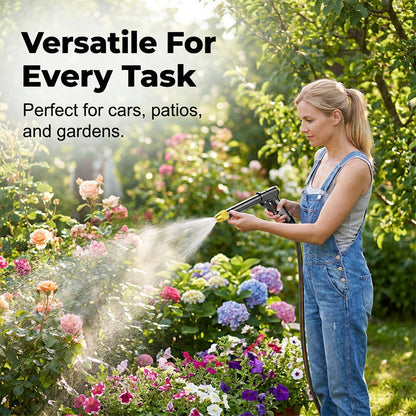🏆 Høytrykksspyler / Høytrykksmunnstykke 💦 Ergonomisk håndtak • Trykkdyse – Kraftig bilvask🚗 og hagevanning🌻 Enkel å bruke! 👍
