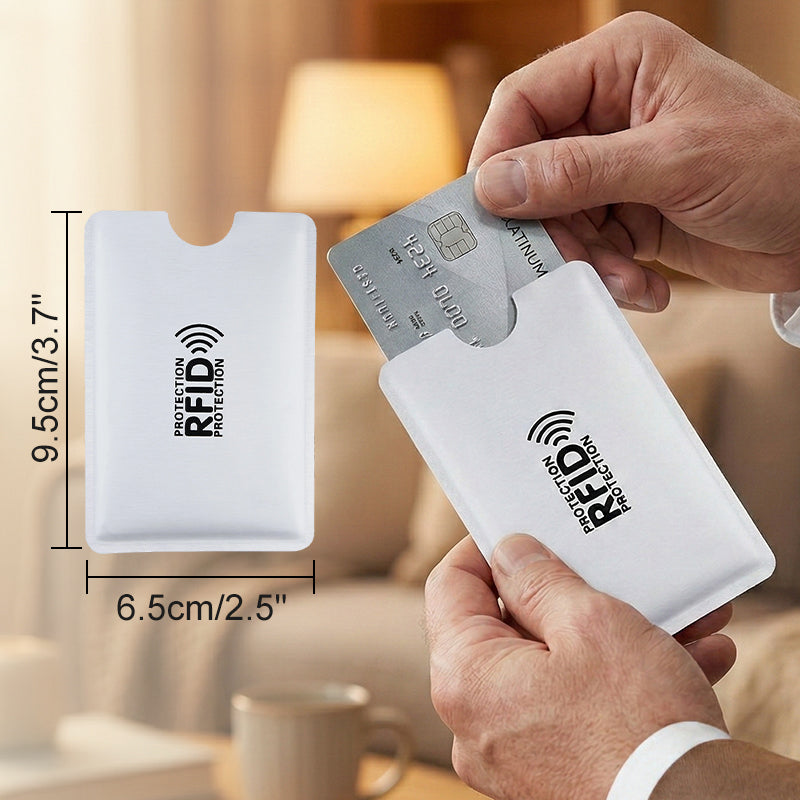 RFID-blokkerende kredittkortetui / Antiskimming-kortbeskytter