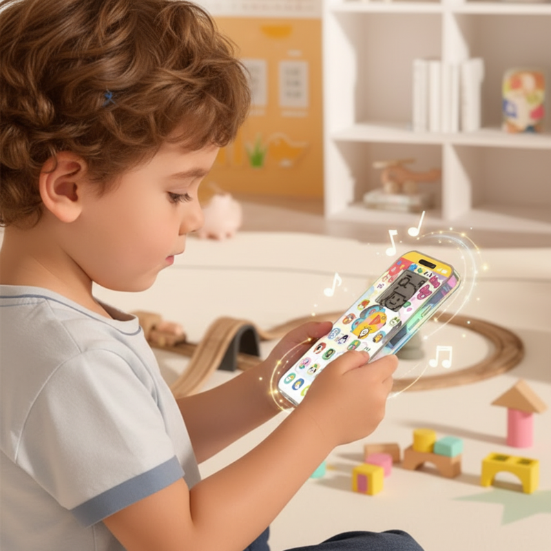 🔥📢 50 % rabatt 📱 Pedagogisk smarttelefon for barn | Læring gjennom lek, øyevennlig design – det ideelle valget for læring ✨👶