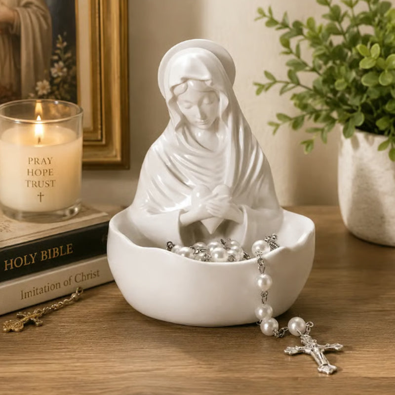 🔥📢📢 Tidsbegrenset tilbud: 50 % rabatt! 🎁🙏 Madonna Bowl – Ta vare på skattene dine, finn indre ro