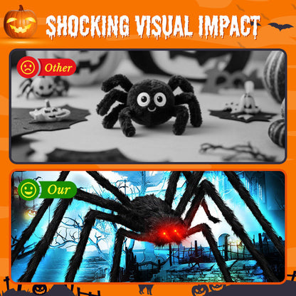 Gigantisk Halloween-edderkopp