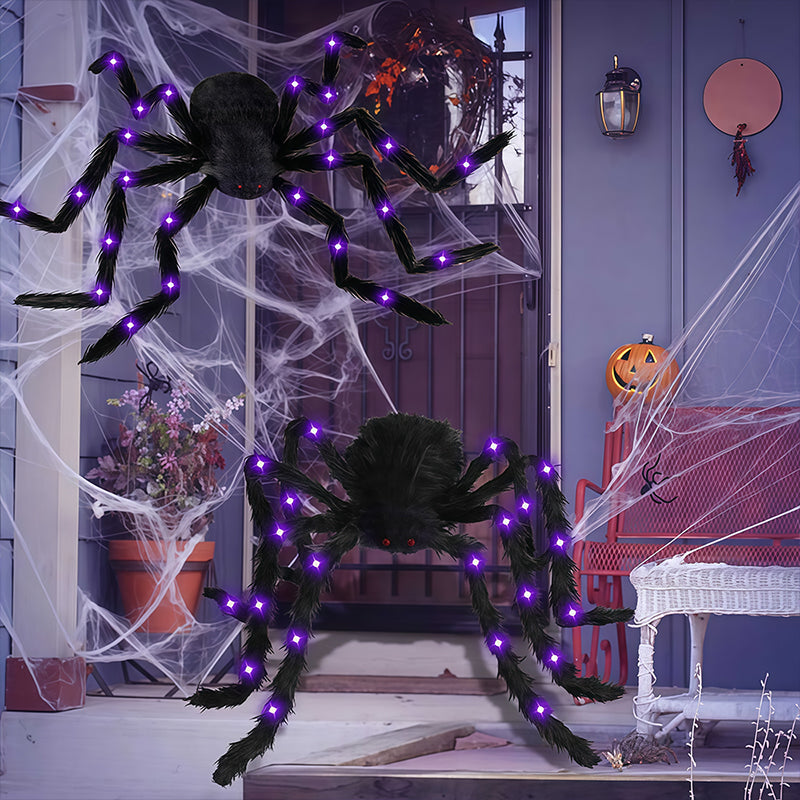 Gigantisk Halloween-edderkopp