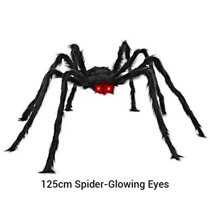 Gigantisk Halloween-edderkopp
