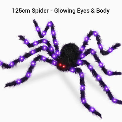 Gigantisk Halloween-edderkopp