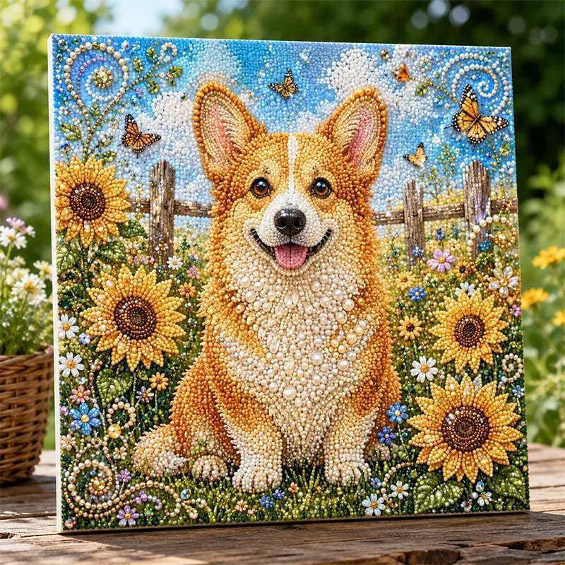 🎨 DIY diamantmaling med dyremotiv – slapp av og skap et strålende resultat.