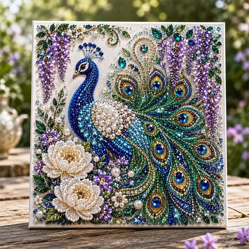 🎨 DIY diamantmaling med dyremotiv – slapp av og skap et strålende resultat.
