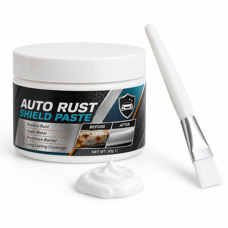 Rustfjerningspasta for bilmetall