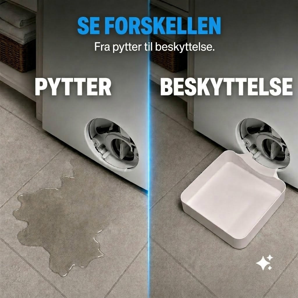 Spillbakke for vaskemaskin / Dryppbrett for vaskemaskin