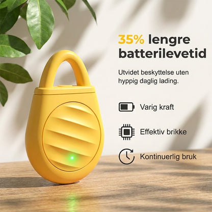 🐦Bekymre deg aldri mer for fugler, skadedyr og gresshopper! Bærbar ultralydsfugleskremmer i nøkkelringdesign.