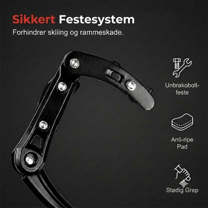 🚲 Justerbar sykkelstøtte | Passer til 24-29 tommers sykler